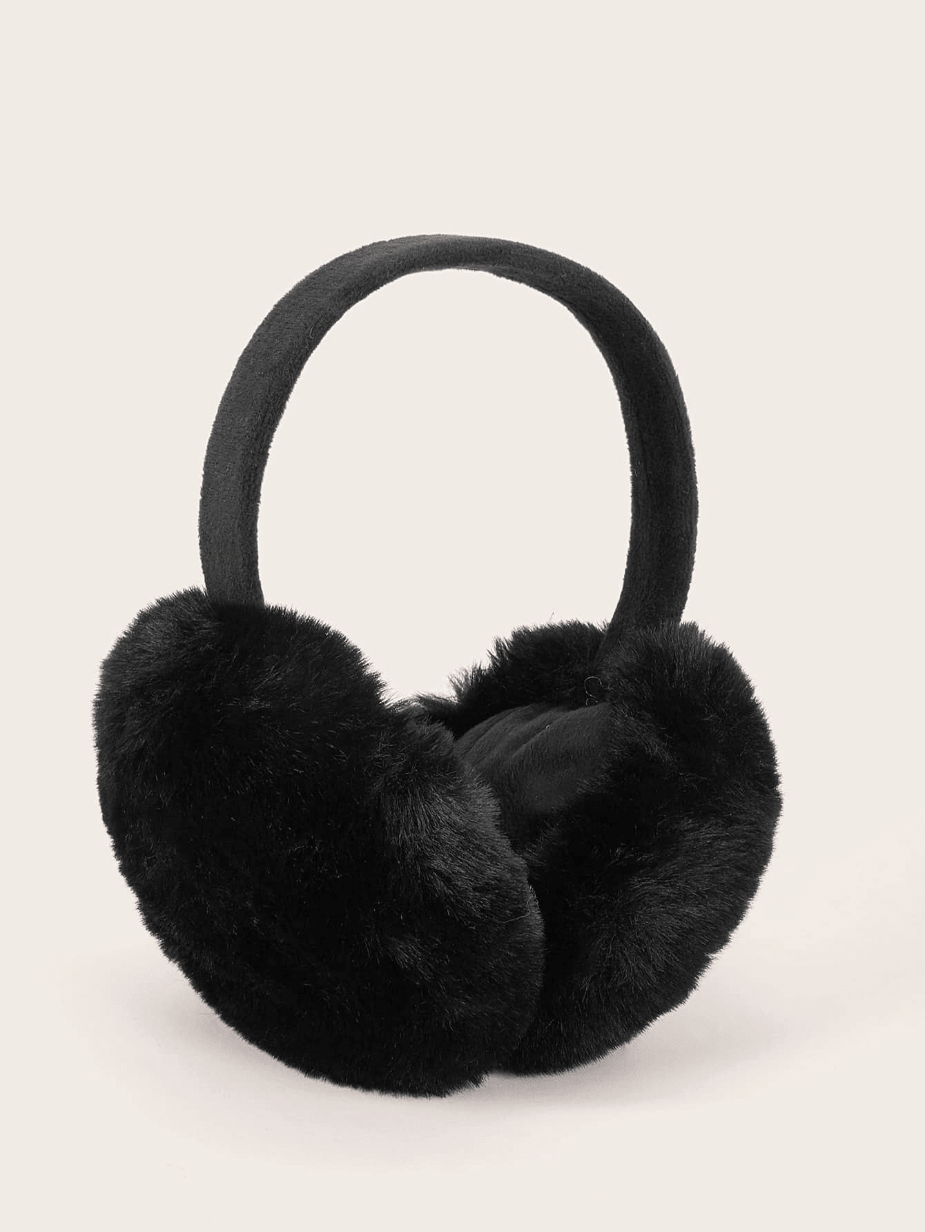 Shein 1pc Women Foldable Fluffy Ear Muffs