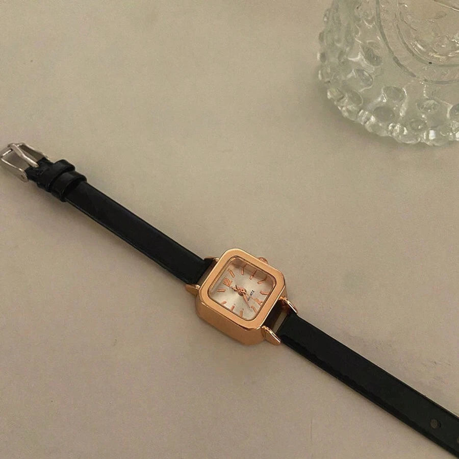 Shein 1 Pièce Montre-bracelet À Quartz Pour Femmes