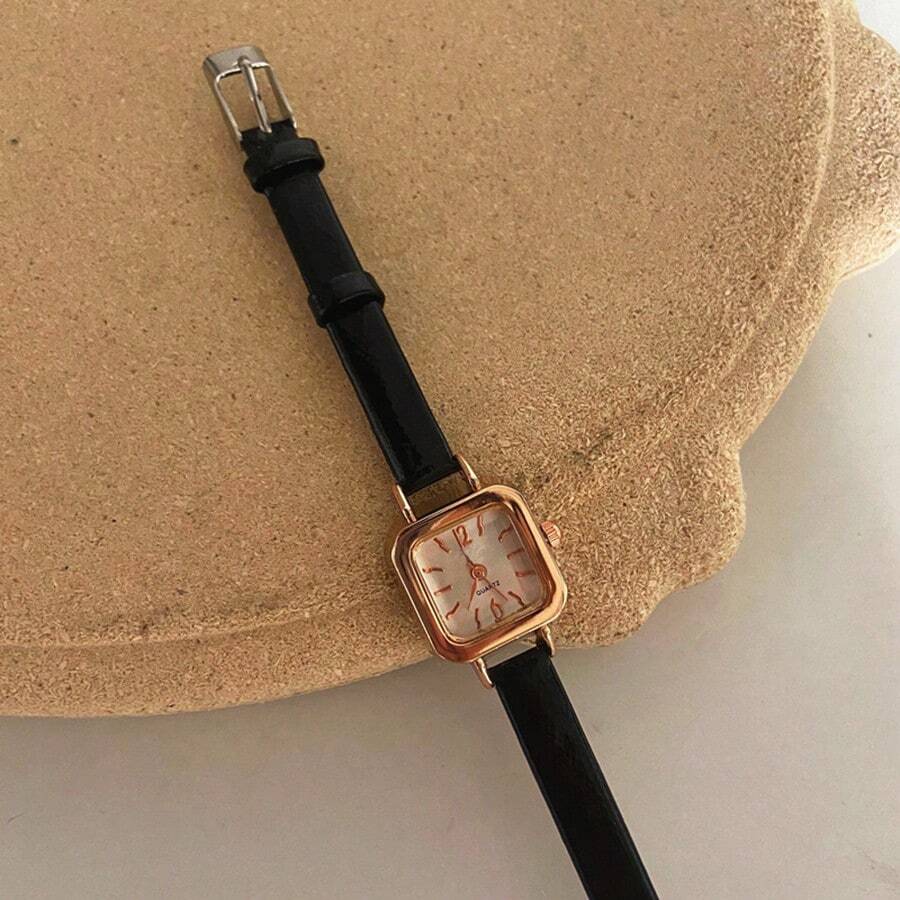 Shein 1 Pièce Montre-bracelet À Quartz Pour Femmes