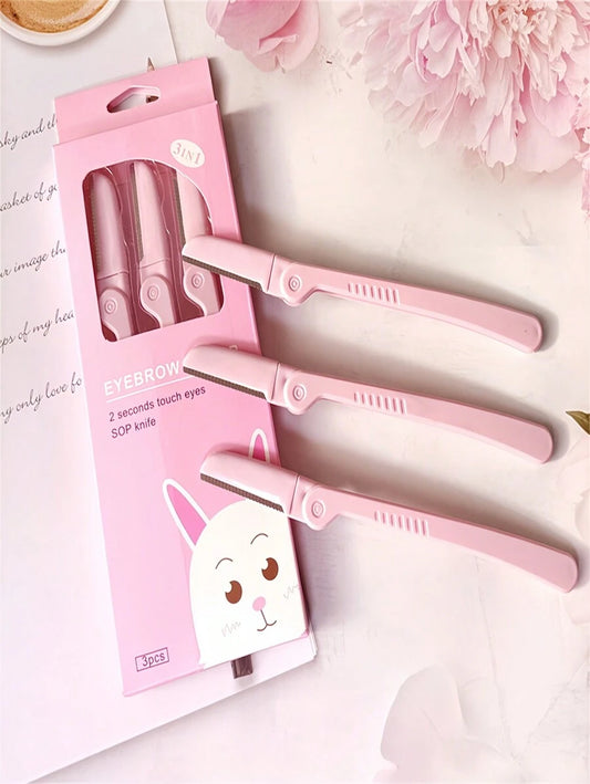 Épilateur sourcils & visage femme – 3 rasoirs pour une peau douce Tunisie