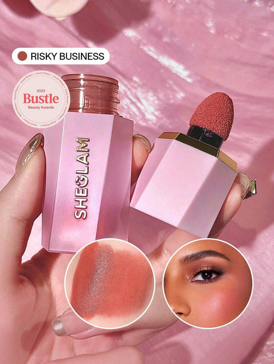 SHEGLAM Color Bloom – blush liquide mat, longue tenue & hautement pigmenté Tunisie