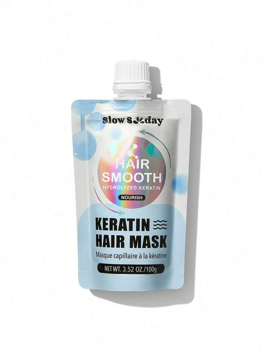Masque cheveux à la kératine – hydrate, répare & lisse, Slow Sunday 100g Tunisie