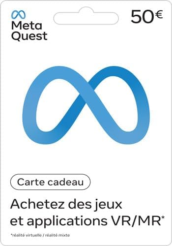 Facebook Meta Quest Carte cadeau