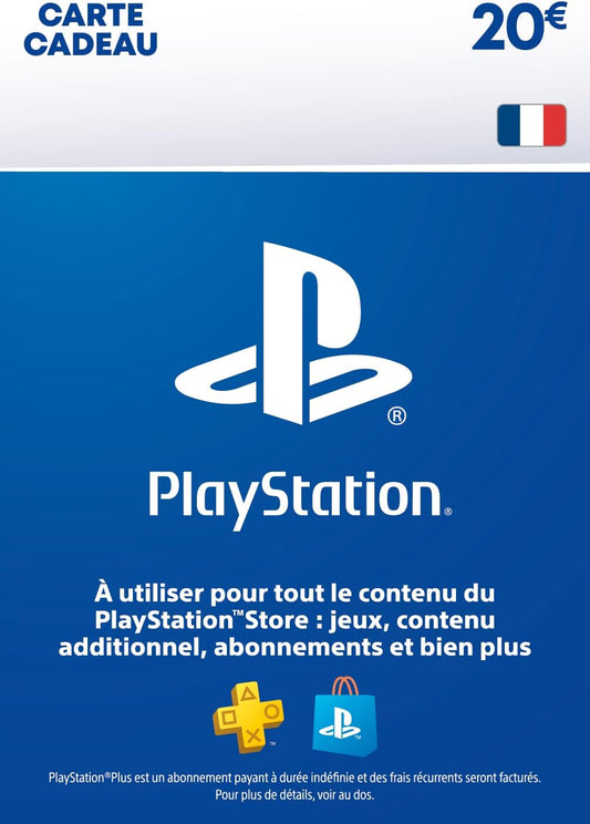PlayStation Carte cadeau 20 Euro