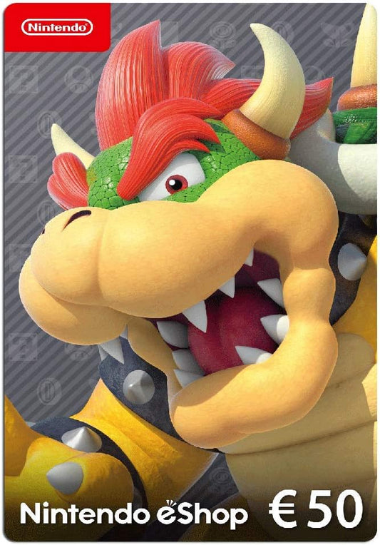 Nintendo eShop  Carte cadeau 50 Euro