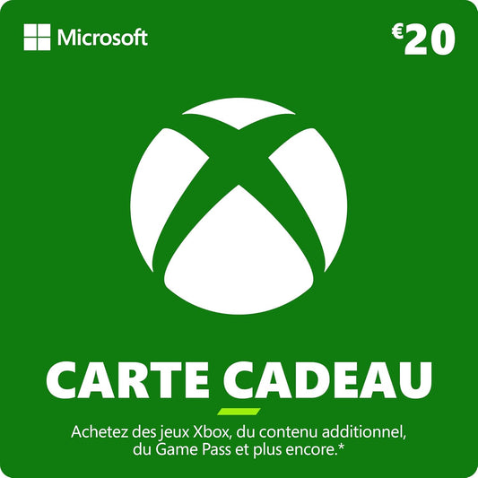 Xbox Carte cadeau 20 Euro