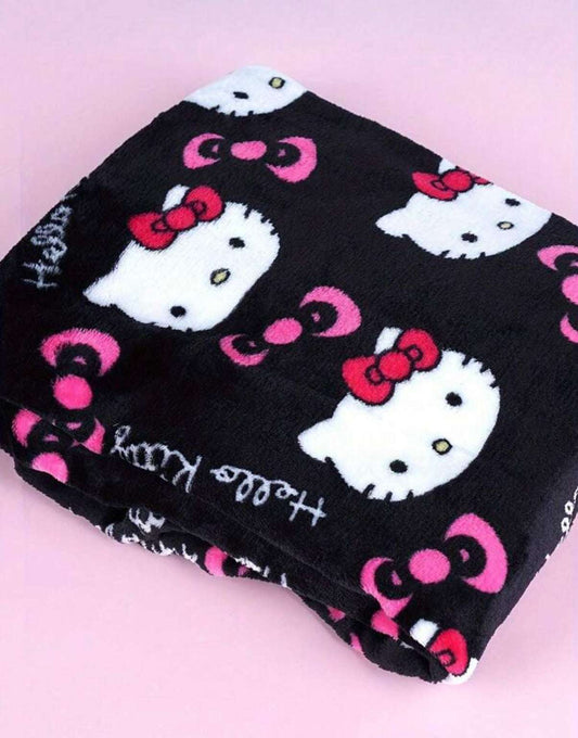 Shein Sanrio Authorized Sanrio
Flannel Pajamas Kawaii Sanrio Hello Kitty Women's Casual Home Pants, White Cartoon Animation