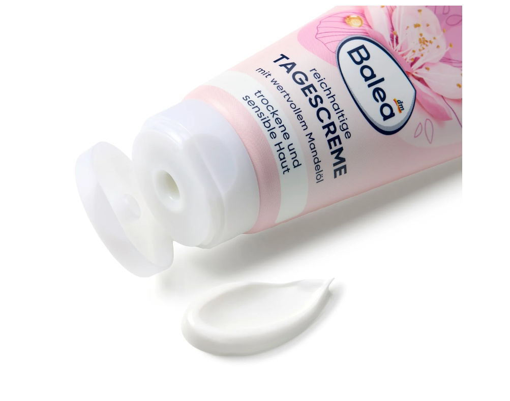 Balea Crème Visage Riche SPF 15 – Soin Nourrissant Peaux Sèches & Sensibles 50 ml - GlamShopTN