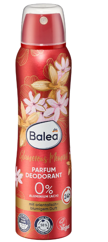 Balea Déodorant Parfum Glamorous Moment – Sillage Oriental & Protection 24h 150 ml - GlamShopTN