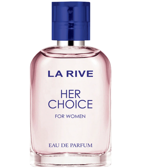 LA RIVE Her Choice Eau de Parfum Femme – Parfum Floral Élégant & Féminin 30 ml - GlamShopTN