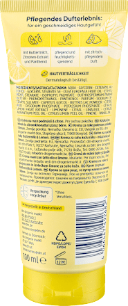 Balea Crème pour les Mains Buttermilk & Lemon – Hydratation Intensive & Fraîcheur 100 ml