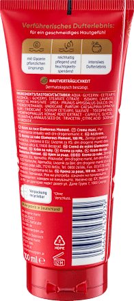 Balea Crème pour les Mains Glamorous Moment – Soin Nourrissant Végane 100 ml