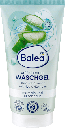 Balea Gel Nettoyant Visage Rafraîchissant – Hydro-Complex Peaux Normales & Mixtes