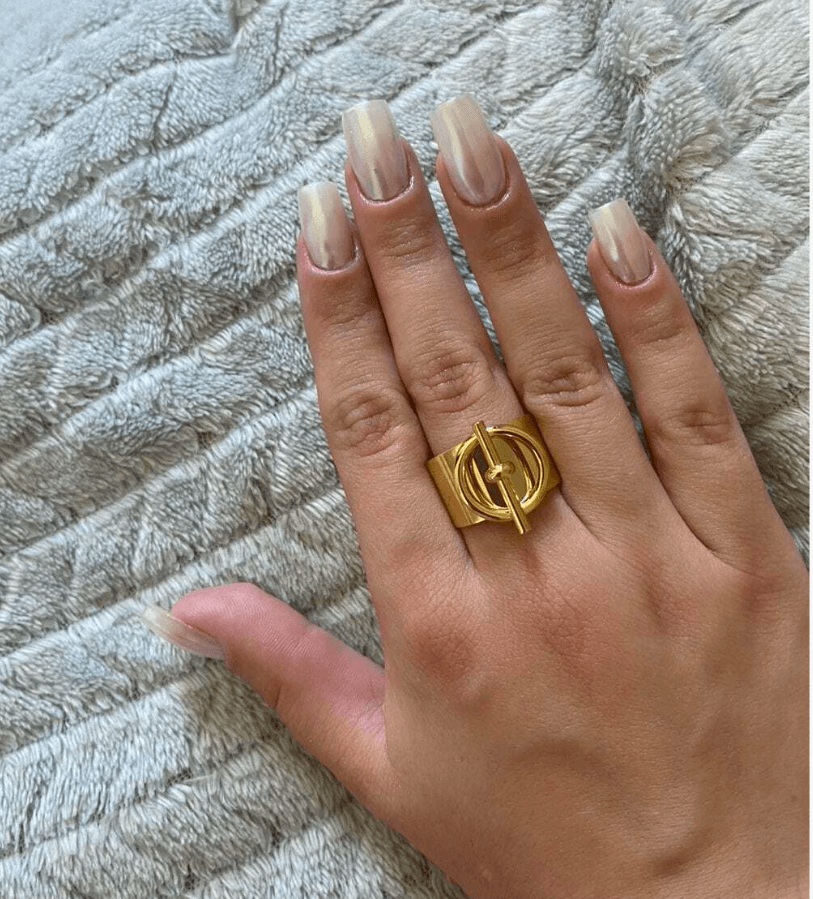 Shein Bague ouverte à nœud - GlamShopTN