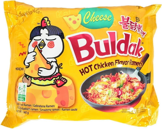 Buldak Ramen – Poulet Épicé & Fromage – 140g Halal