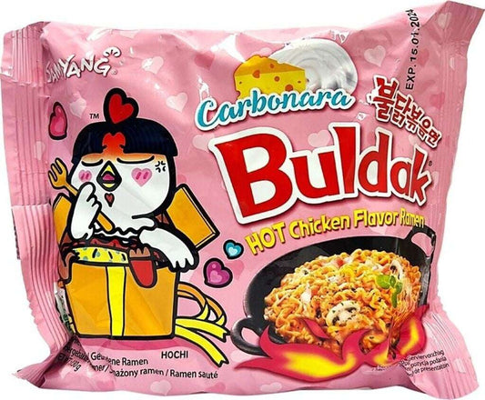 Buldak Ramen – Saveur Poulet Épicé & Fromage – 130g  Halal Tunisie