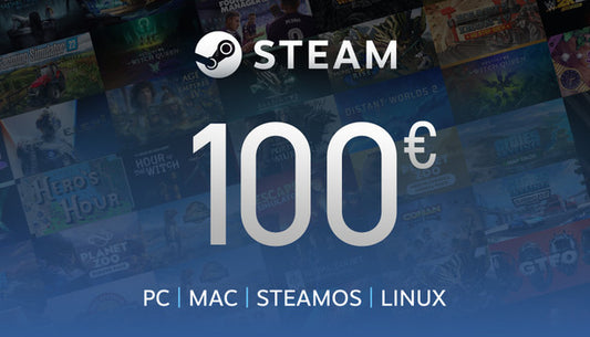 Steam Carte cadeau 100 Euro