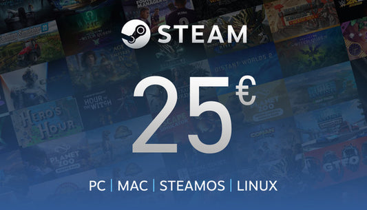 Steam Carte cadeau 25 Euro