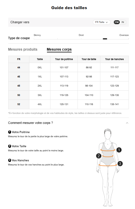 Ensemble pyjama grande taille à motif cœur