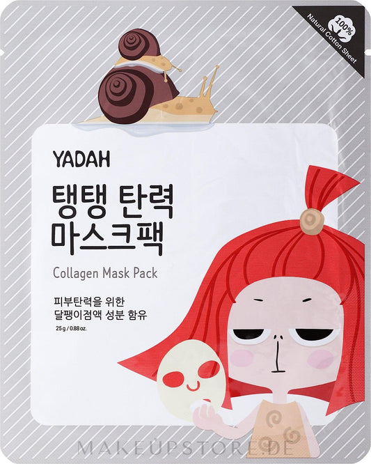 Masque facial Yadah au collagène 25 gr - GlamShopTN